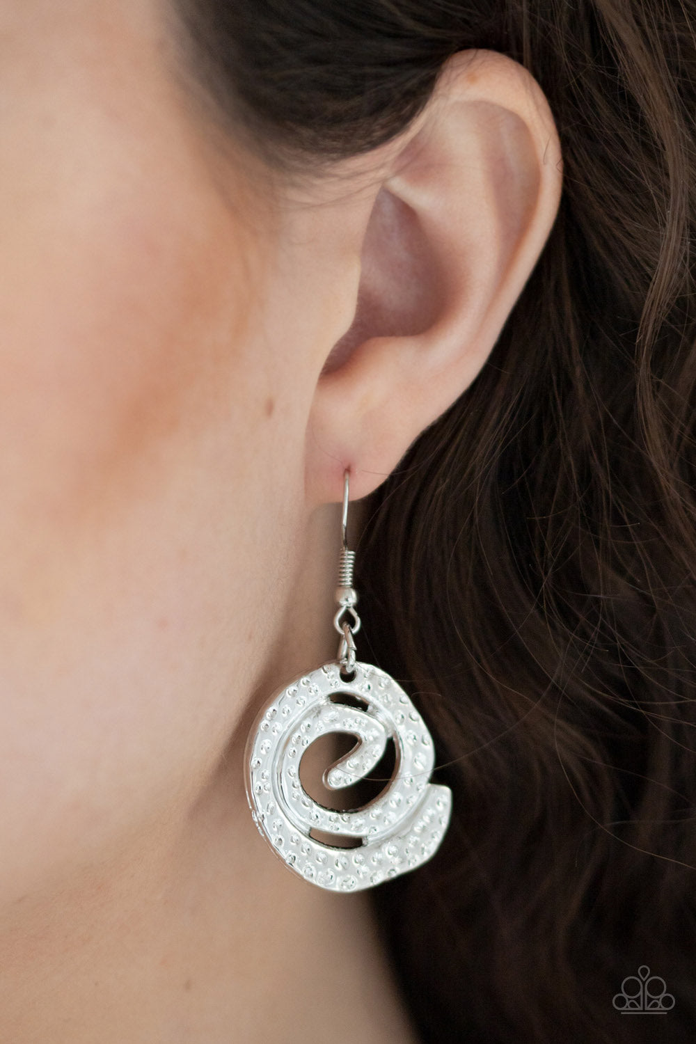 Paparazzi Accessories: Statement Swirl - Silver Necklace