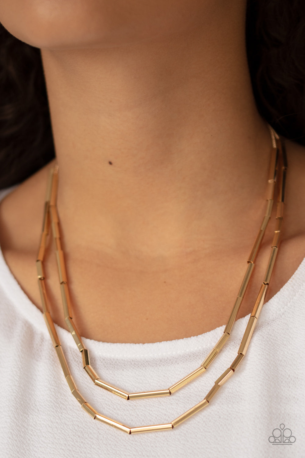 Paparazzi Accessories: A Pipe Dream - Gold Necklace