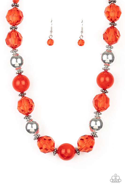 Paparazzi Accessories: Very Voluminous - Red Necklace