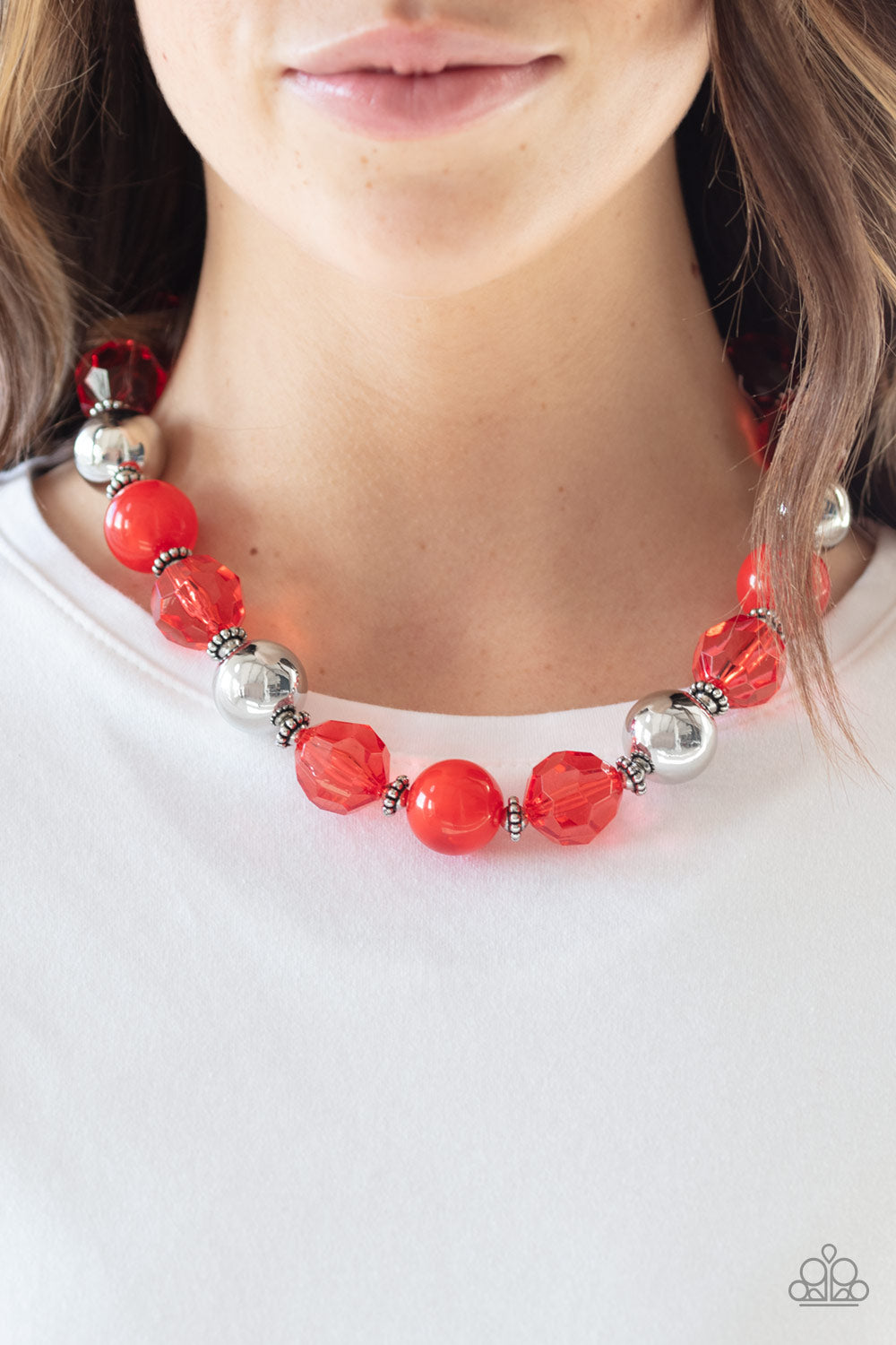 Paparazzi Accessories: Very Voluminous - Red Necklace