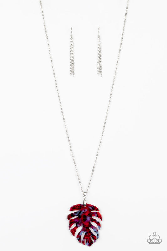 Paparazzi Accessories: Prismatic Palms - Red Necklace