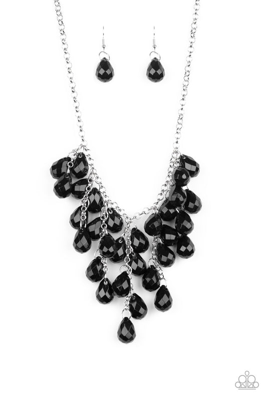Paparazzi Accessories: Serenely Scattered - Black Necklace