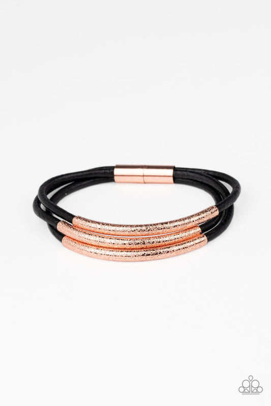 Paparazzi Accessories: Magnetic Maverick - Copper Bracelet