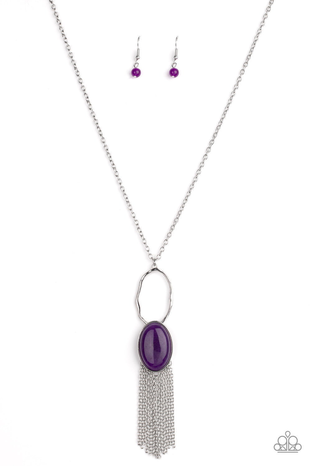 Paparazzi Necklace: Dewy Desert - Purple Necklace