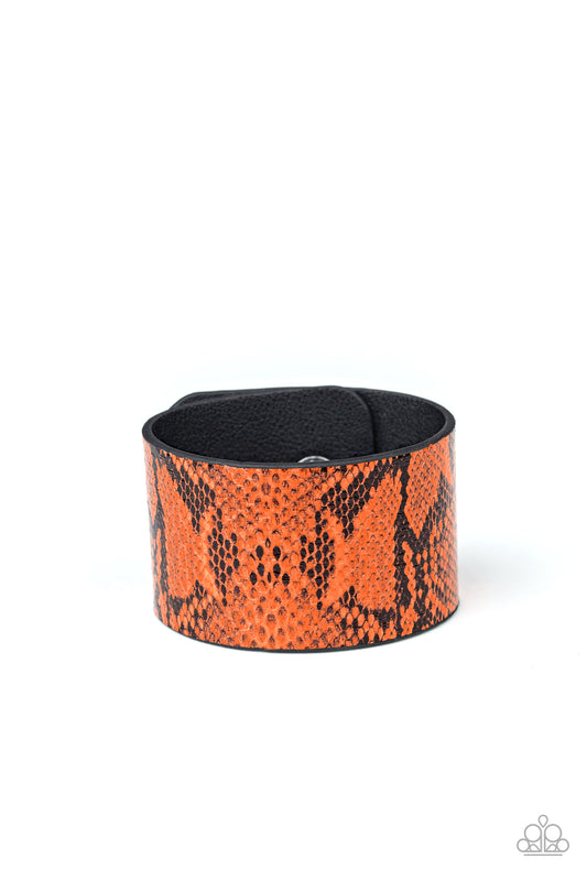 Paparazzi Accessories: Its a Jungle Out There - Orange Bracelet