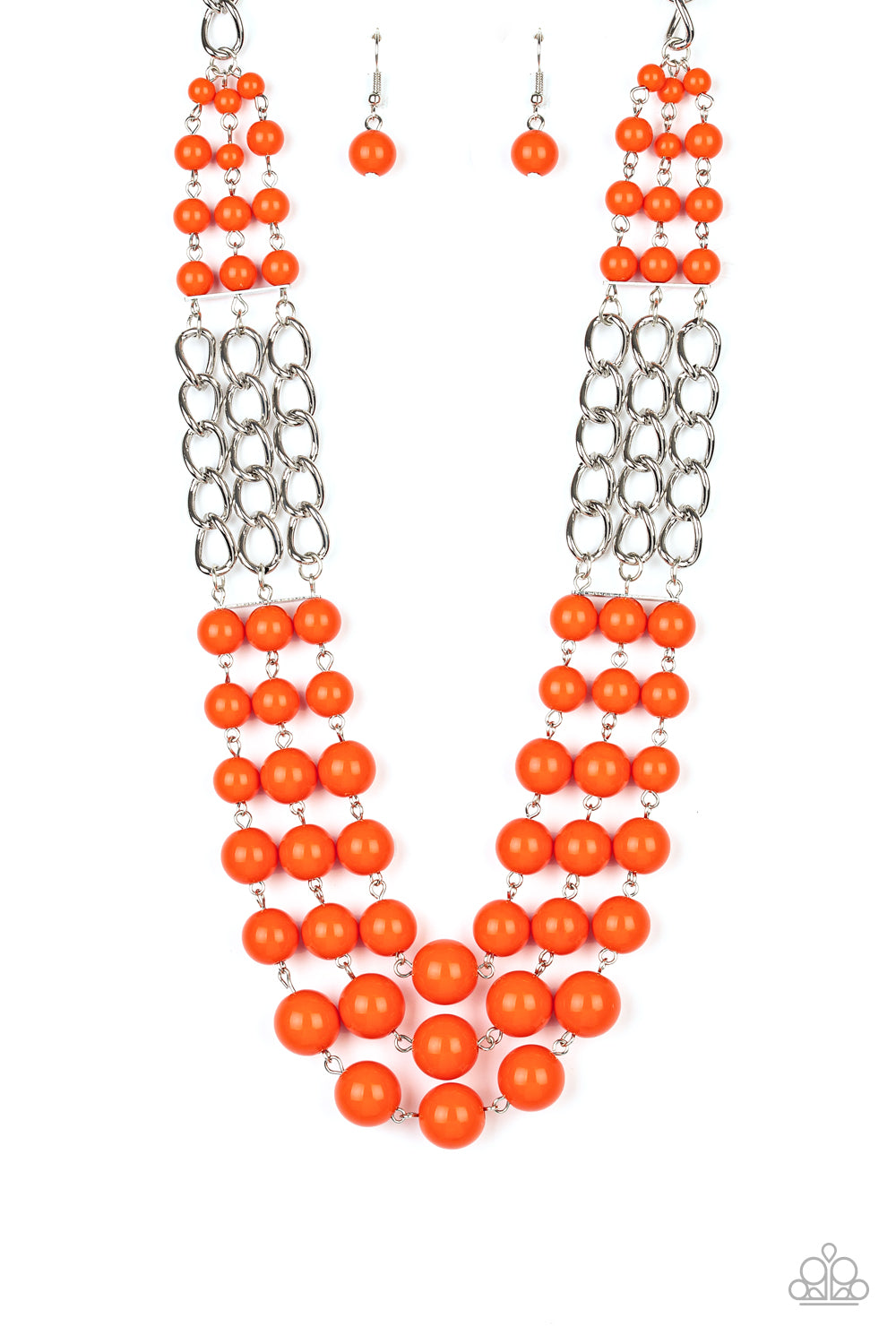 Paparazzi Accessories: A La Vogue - Orange Necklace