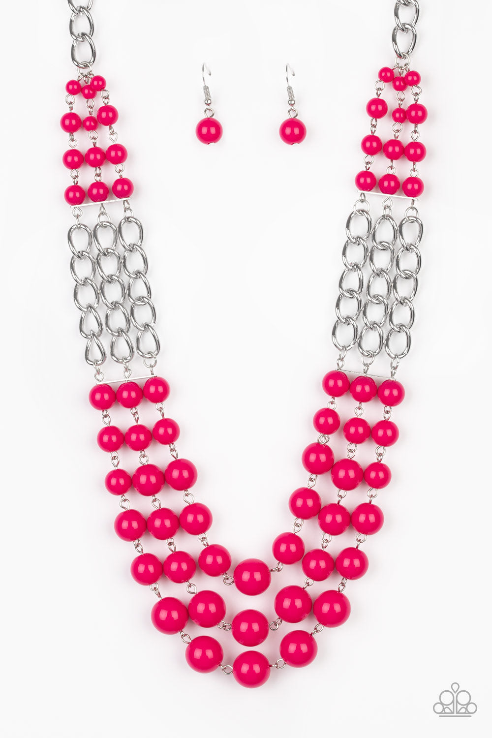 Paparazzi Accessories: A La Vogue - Pink Necklace
