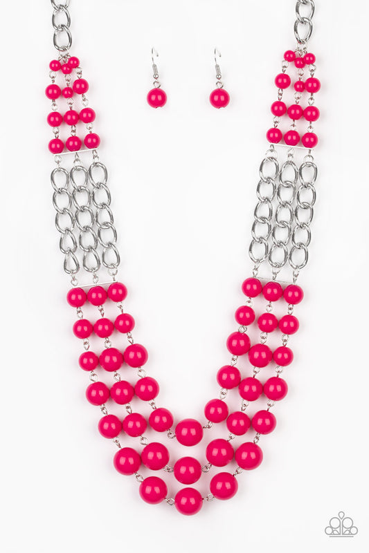 Paparazzi Accessories: A La Vogue - Pink Necklace
