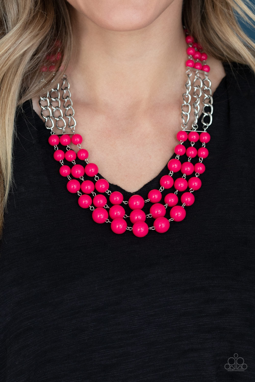 Paparazzi Accessories: A La Vogue - Pink Necklace