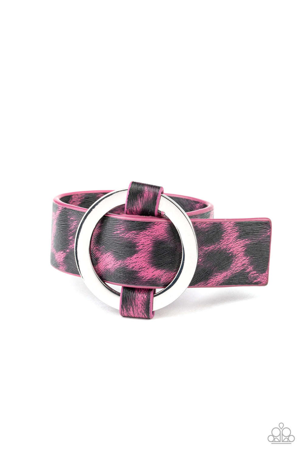 Paparazzi Accessories: Jungle Cat Couture - Pink Bracelet