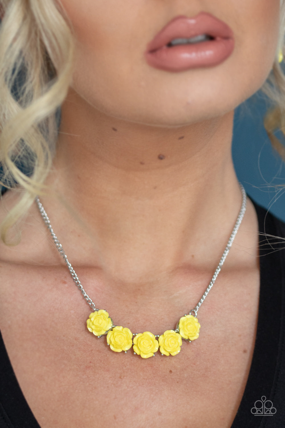 Paparazzi Accessories: Garden Party Posh - Yellow Necklace