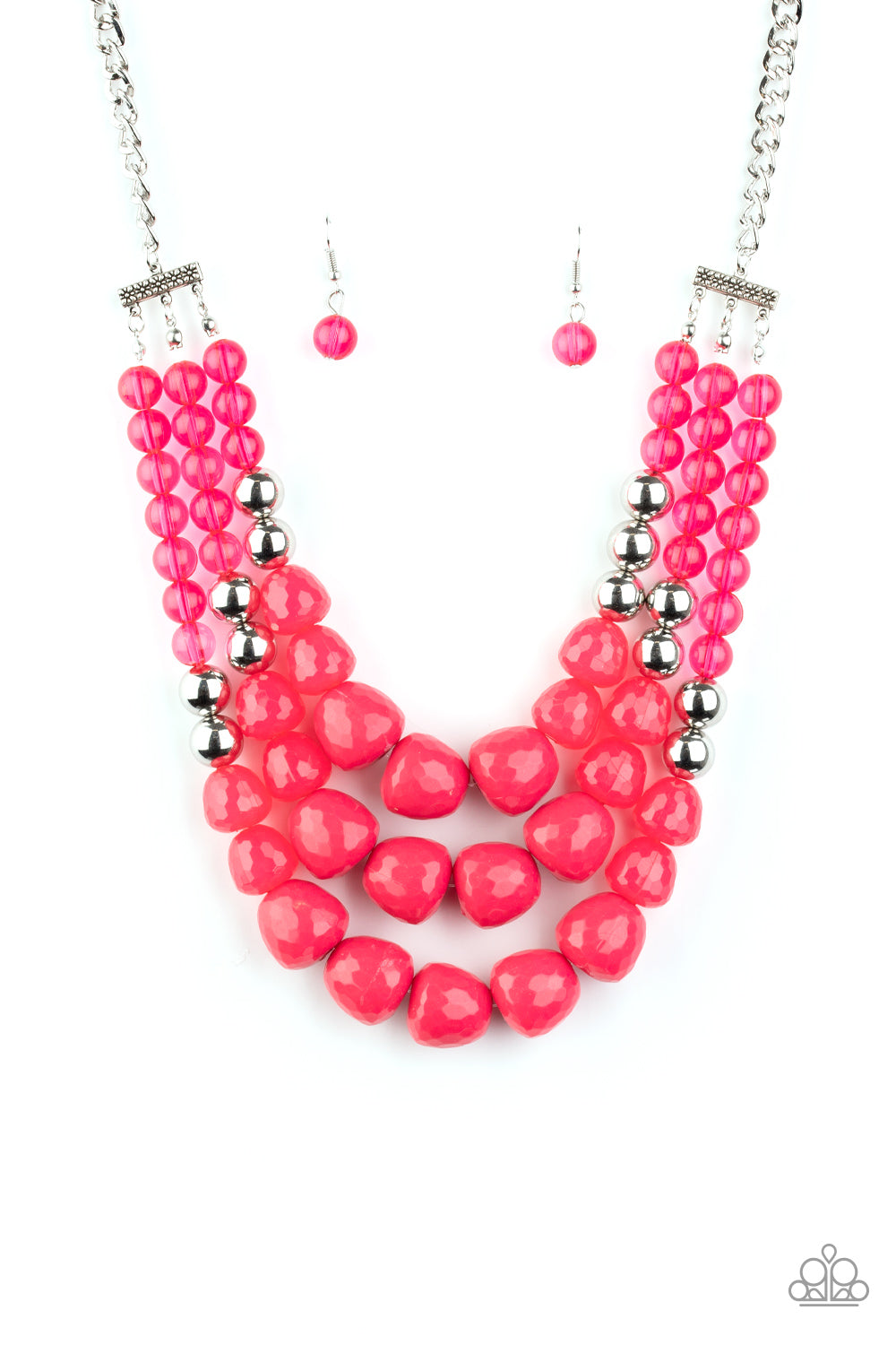 Paparazzi Accessories: Forbidden Fruit - Pink Necklace