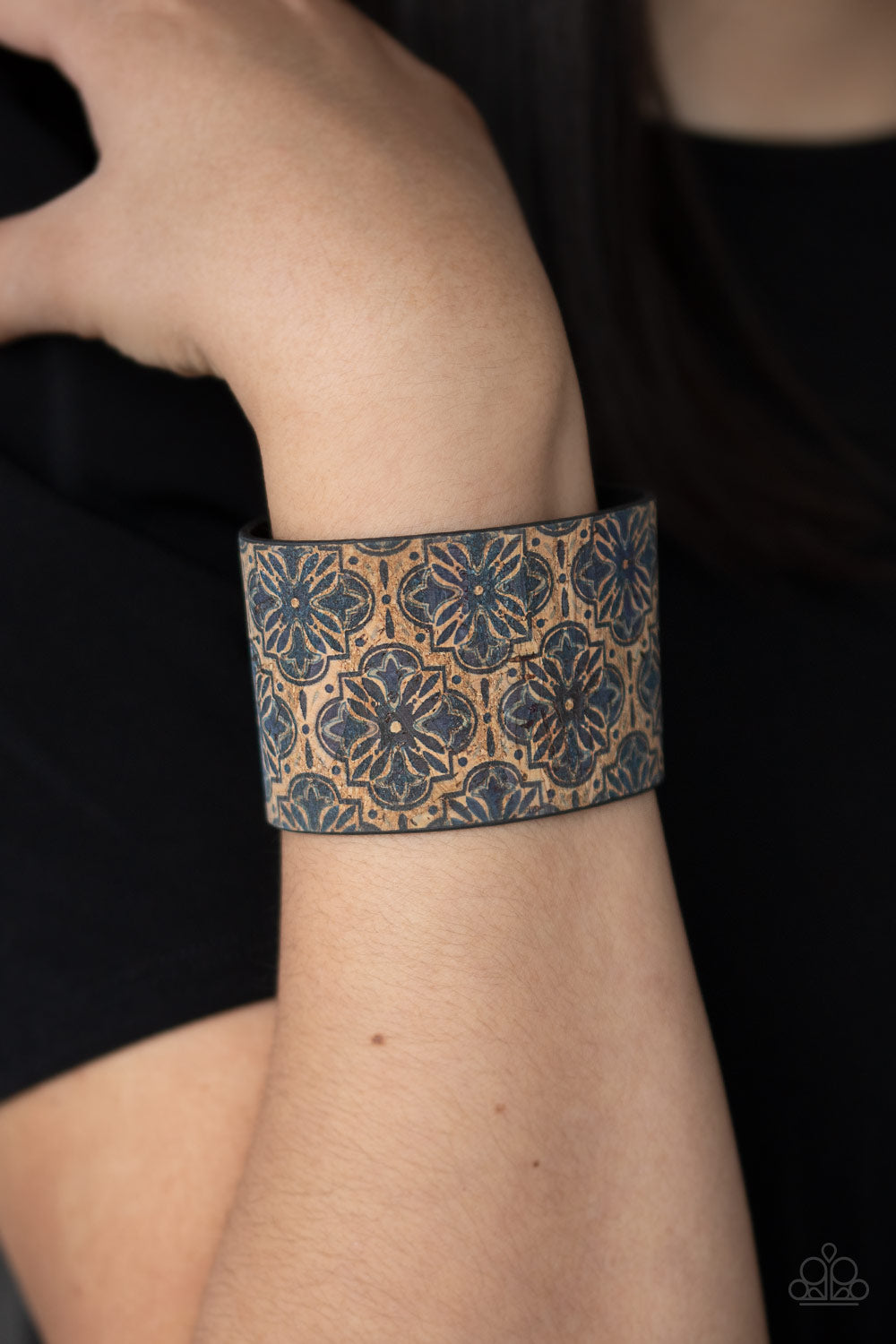 Paparazzi Accessories: Cork Culture - Blue Bracelet