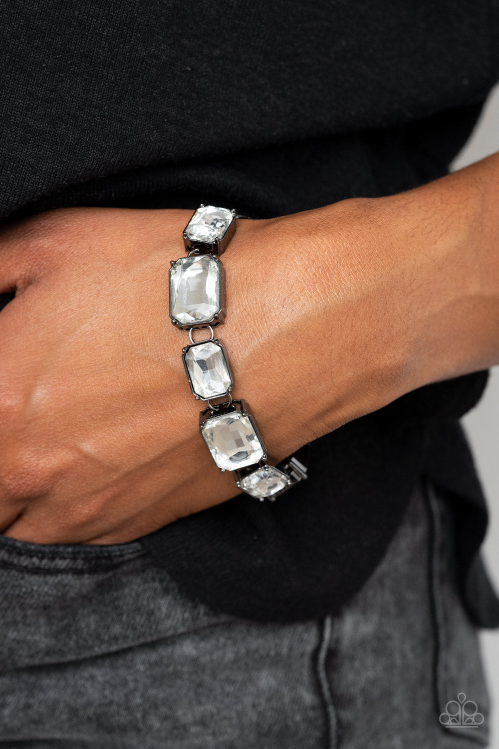 Paparazzi Accessories: After Hours - Black Bracelet