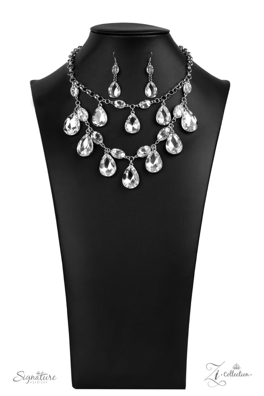 Paparazzi Accessories: The Sarah Zi  Necklace