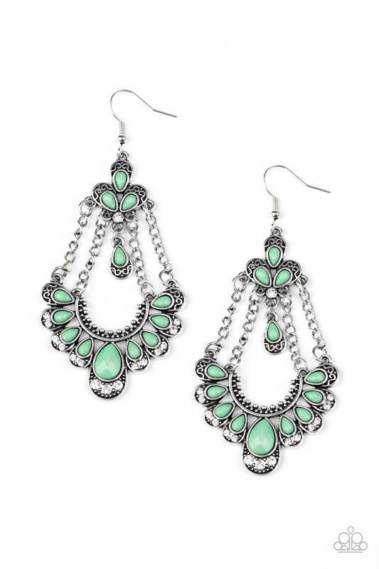 Paparazzi Accessories: Unique Chic - Green Earring