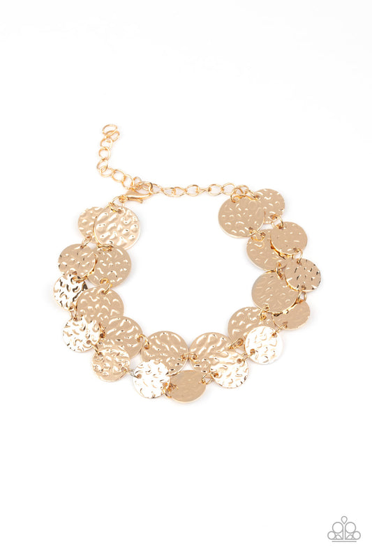 Paparazzi Accessories: Rooted To The SPOTLIGHT - Gold Bracelet