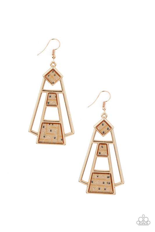 Paparazzi Accessories: Retro Minimalist - Gold Necklace