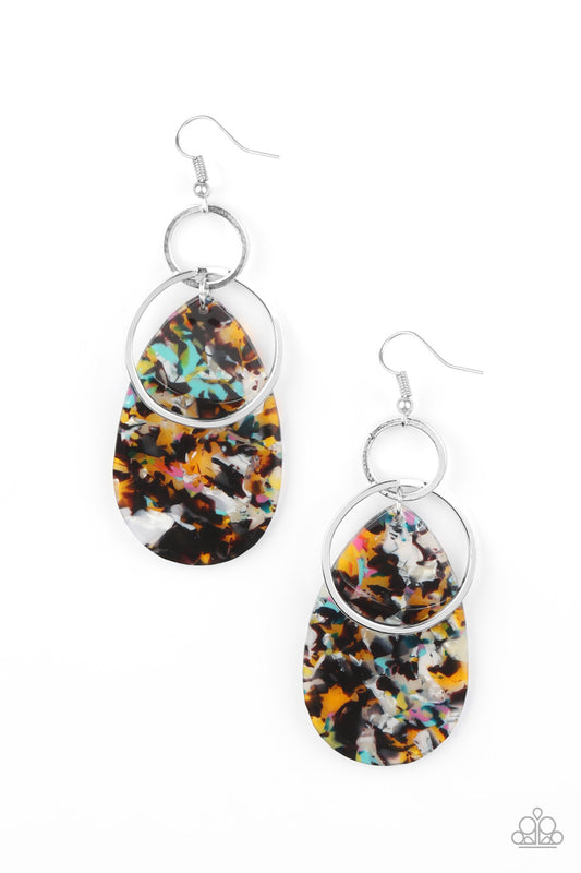 Paparazzi Accessories: Two Tickets To Paradise - Multi Earring