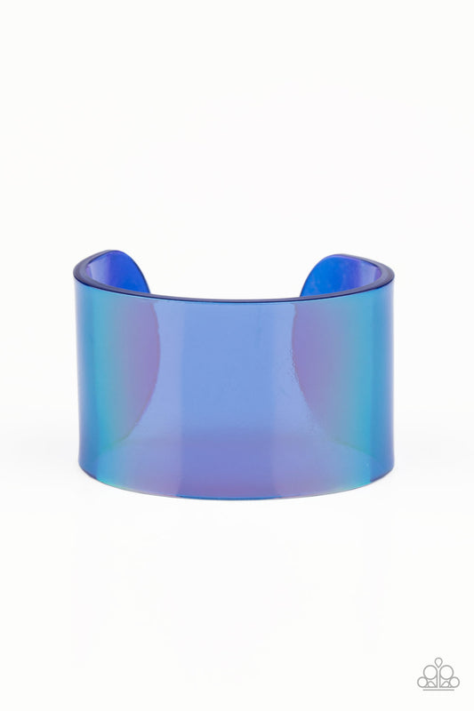 Paparazzi Accessories: Holographic Aura - Blue Bracelet