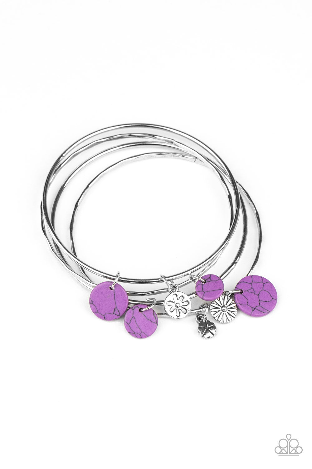 Paparazzi Accessories: Prairie Plains - Purple Bracelet