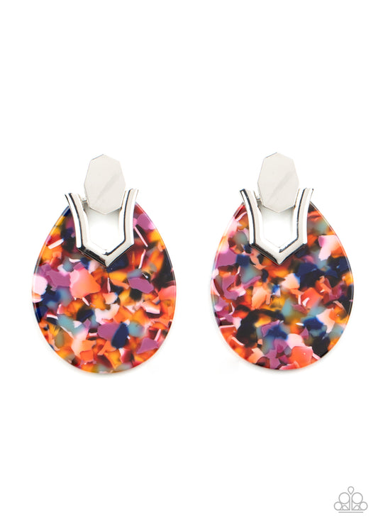 Paparazzi Accessories: HAUTE Flash - Multi Earring