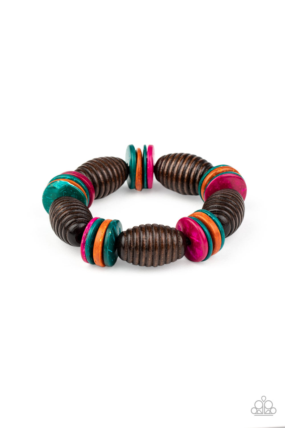 Paparazzi Accessories: Caribbean Castaway - Multi Bracelet