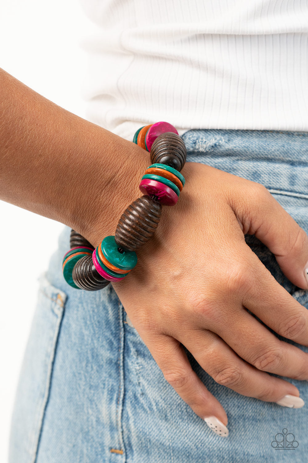 Paparazzi Accessories: Caribbean Castaway - Multi Bracelet