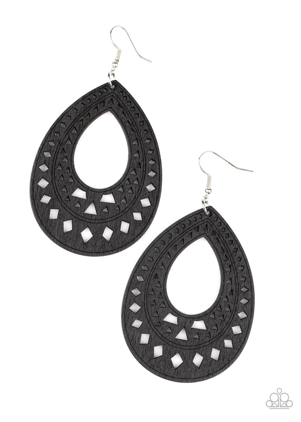 Paparazzi Accessories: Belize Beauty - Black Earring