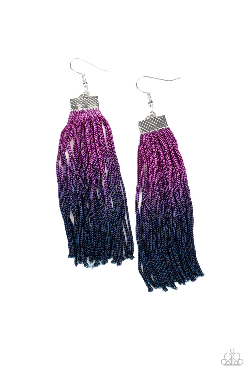 Paparazzi Accessories: Dual Immersion - Purple Earring