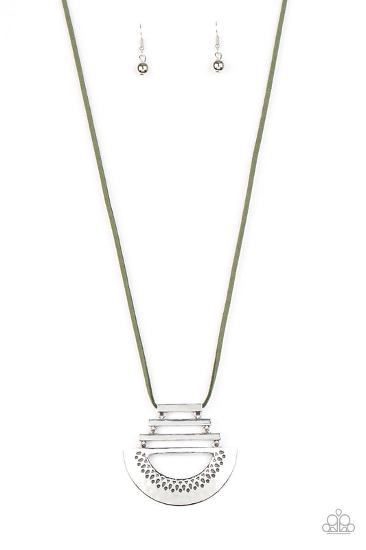 Paparazzi Accessories: Rise and SHRINE - Green Necklace