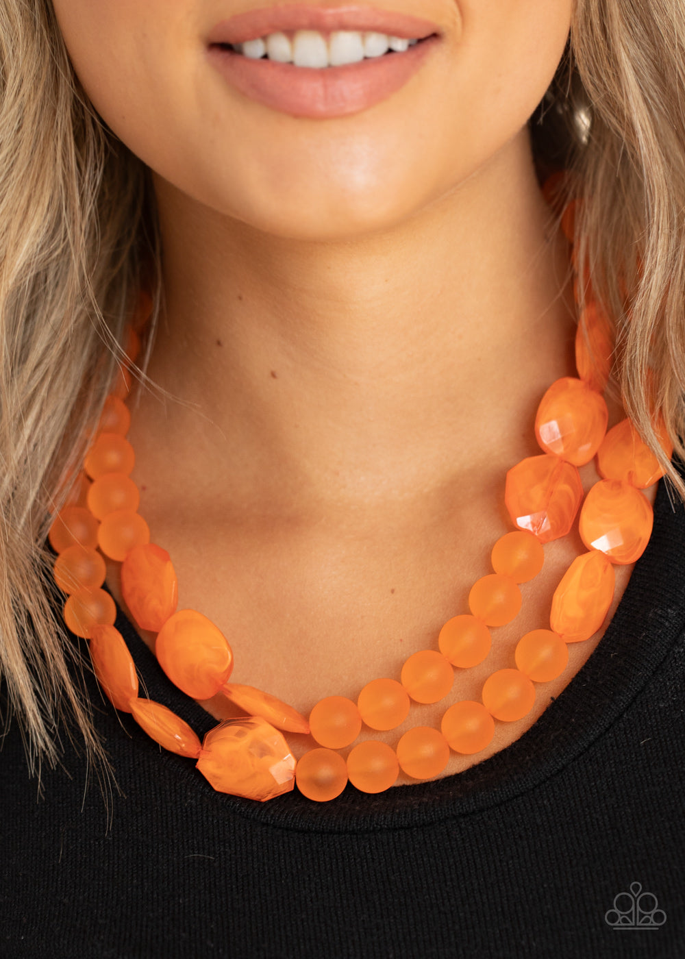 Paparazzi Accessories: Arctic Art - Orange Necklace