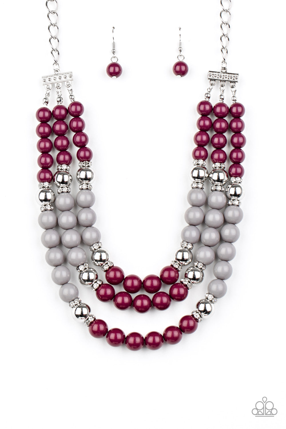 Paparazzi Accessories: BEAD Your Own Drum - Purple Necklace