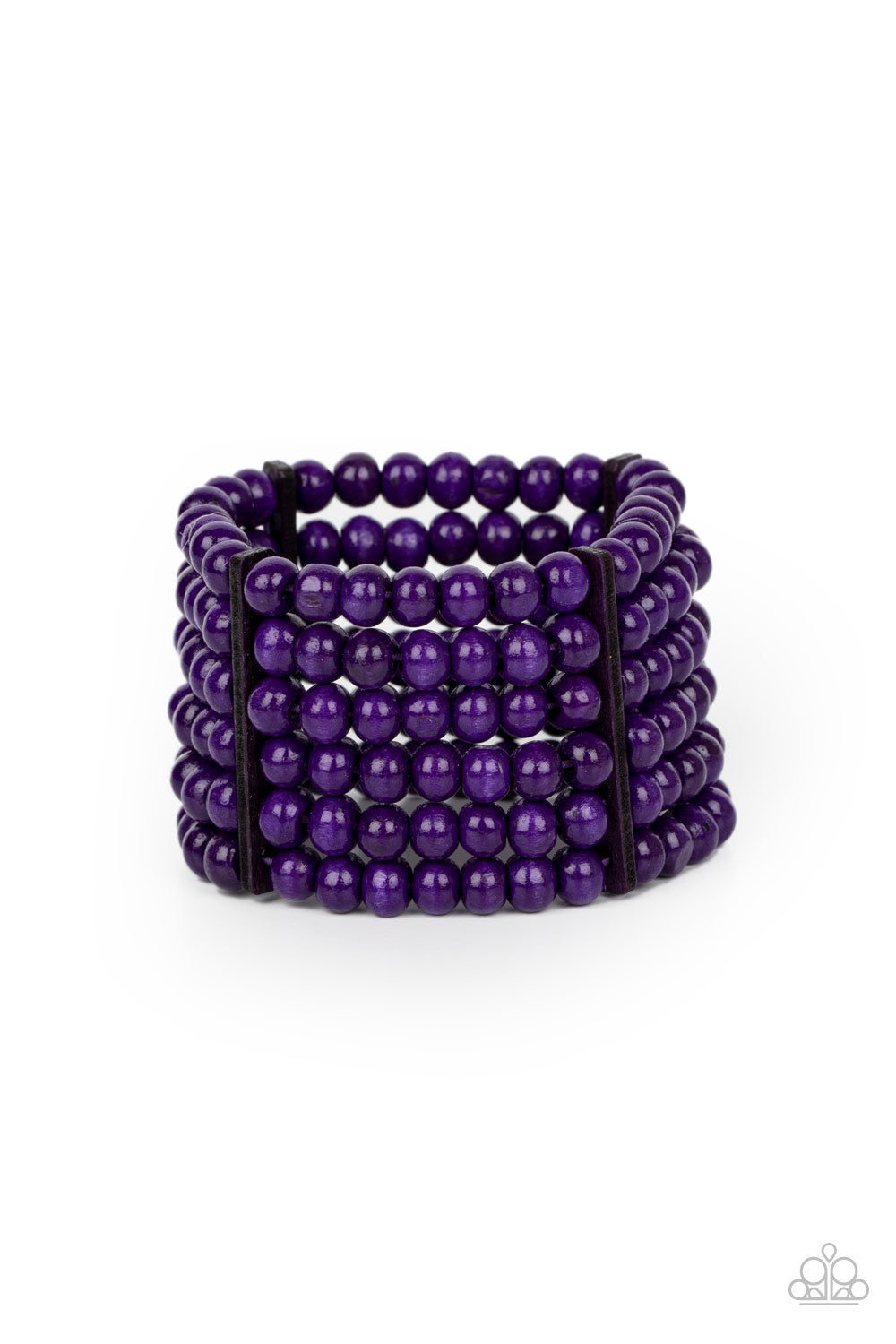 Paparazzi Accessories: Tanning in Tanzania - Purple Bracelet