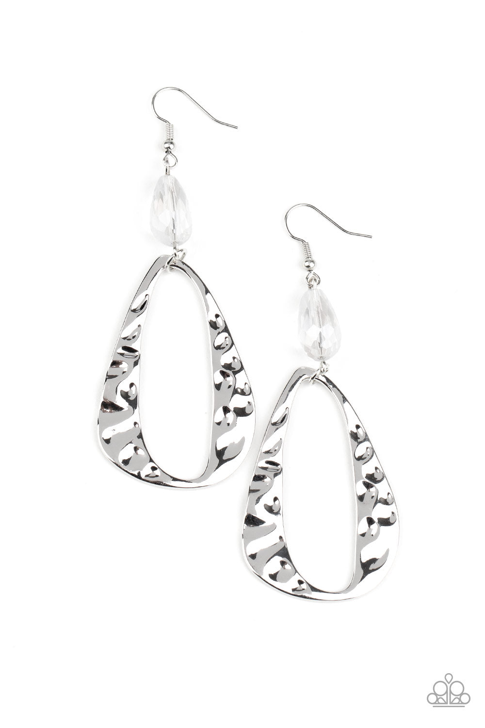 Paparazzi Accessories: Enhanced Elegance - White Earring
