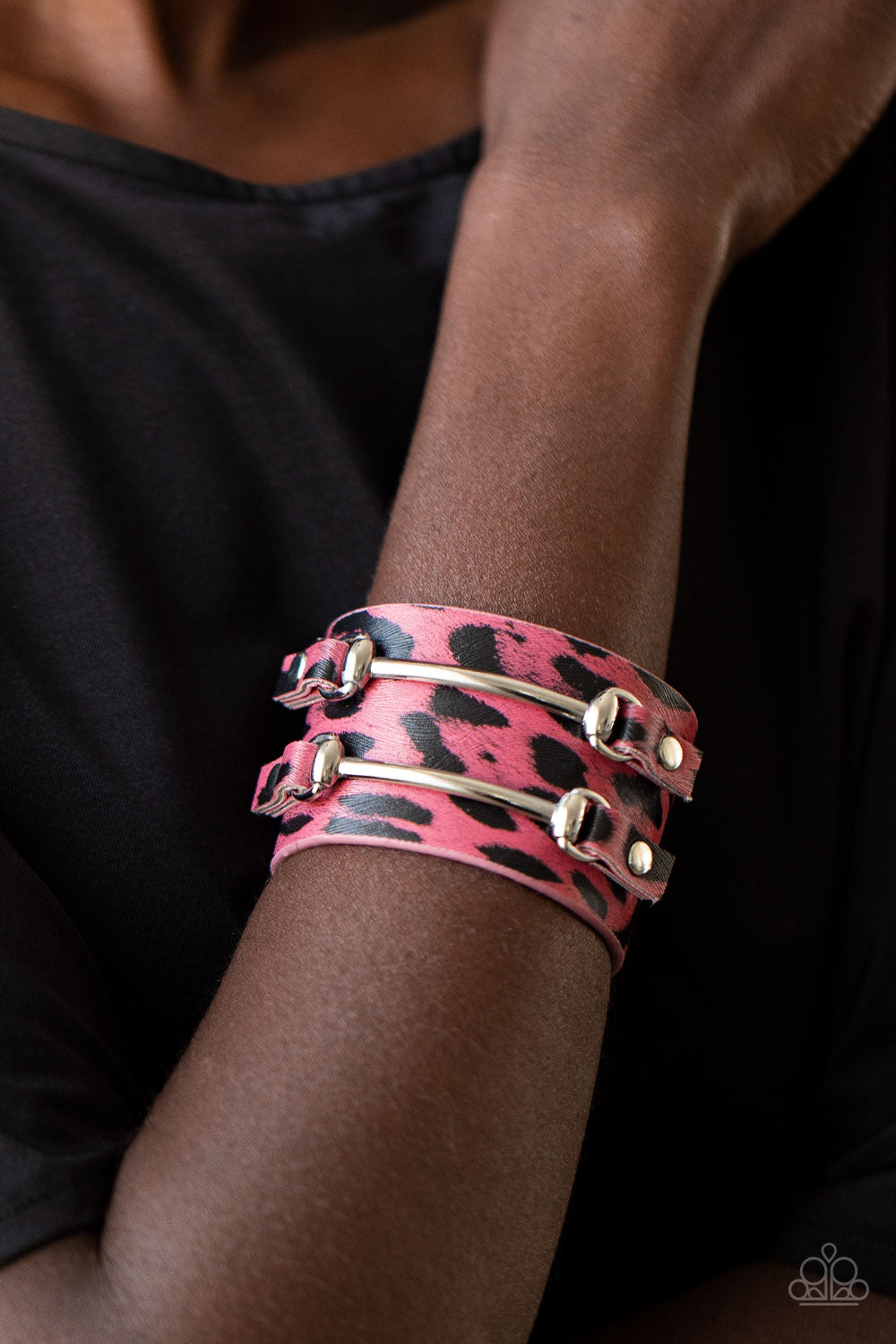 Paparazzi Accessories: Safari Scene - Pink Bracelet