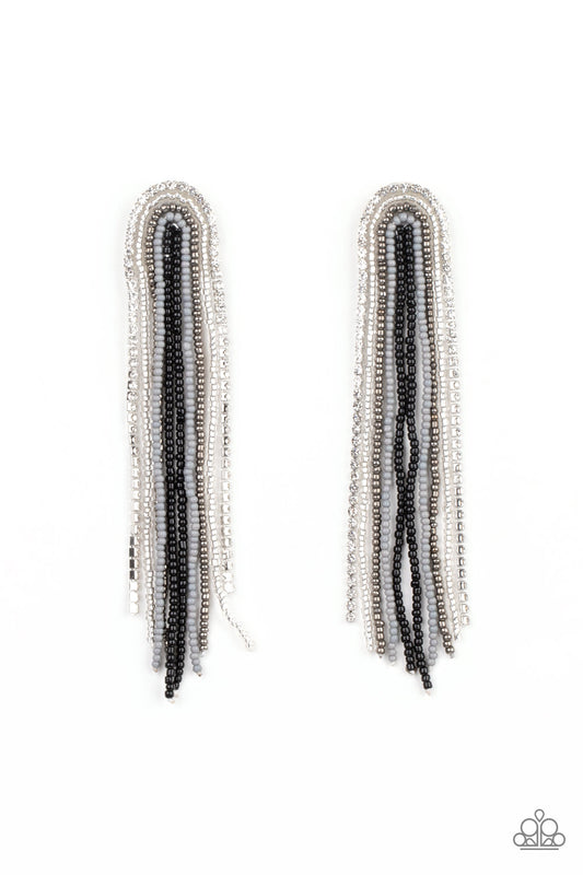 Paparazzi Accessories: Let There BEAD Light - Black Earring