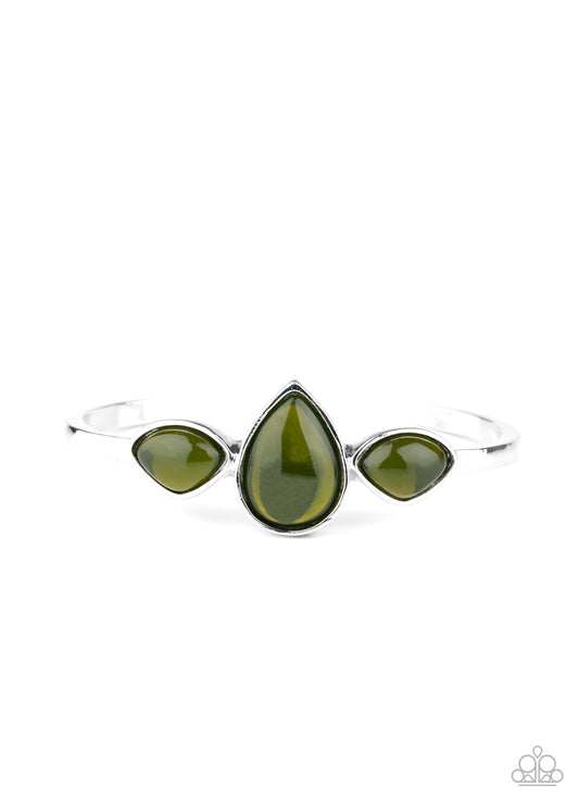Paparazzi Accessories: Boho Beach Babe - Green Bracelet