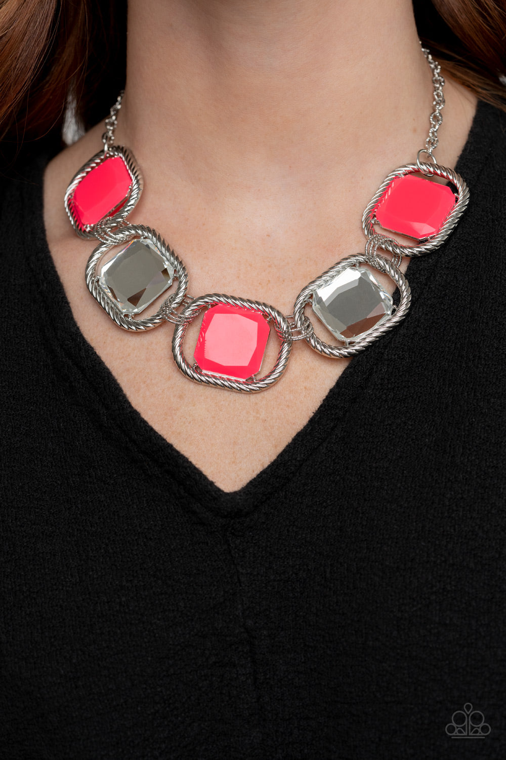 Paparazzi Accessories: Pucker Up - Pink Necklace