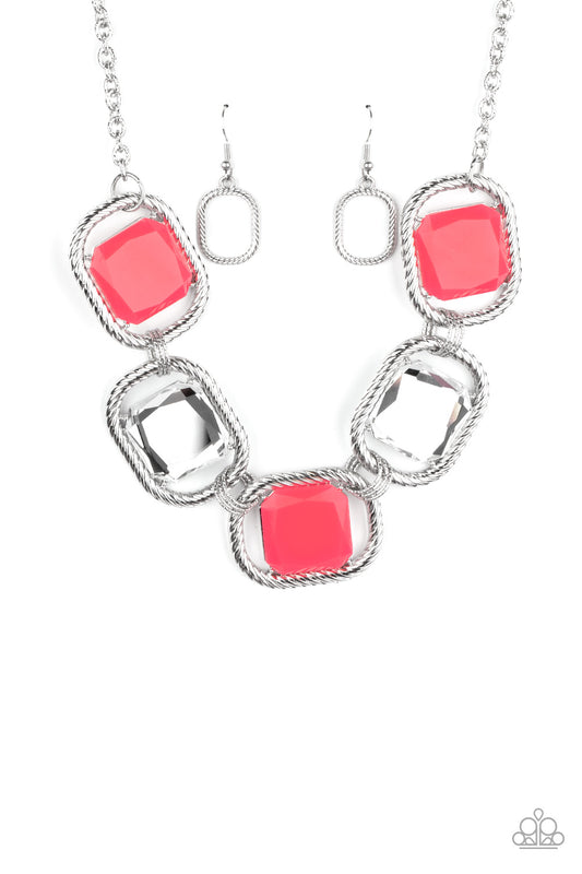 Paparazzi Accessories: Pucker Up - Pink Necklace