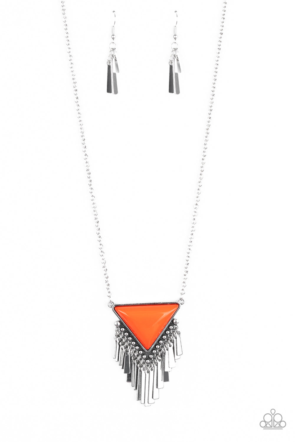 Paparazzi Accessories: Badlands Bonanza - Orange Necklace