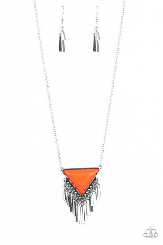 Paparazzi Accessories: Badlands Bonanza - Orange Necklace