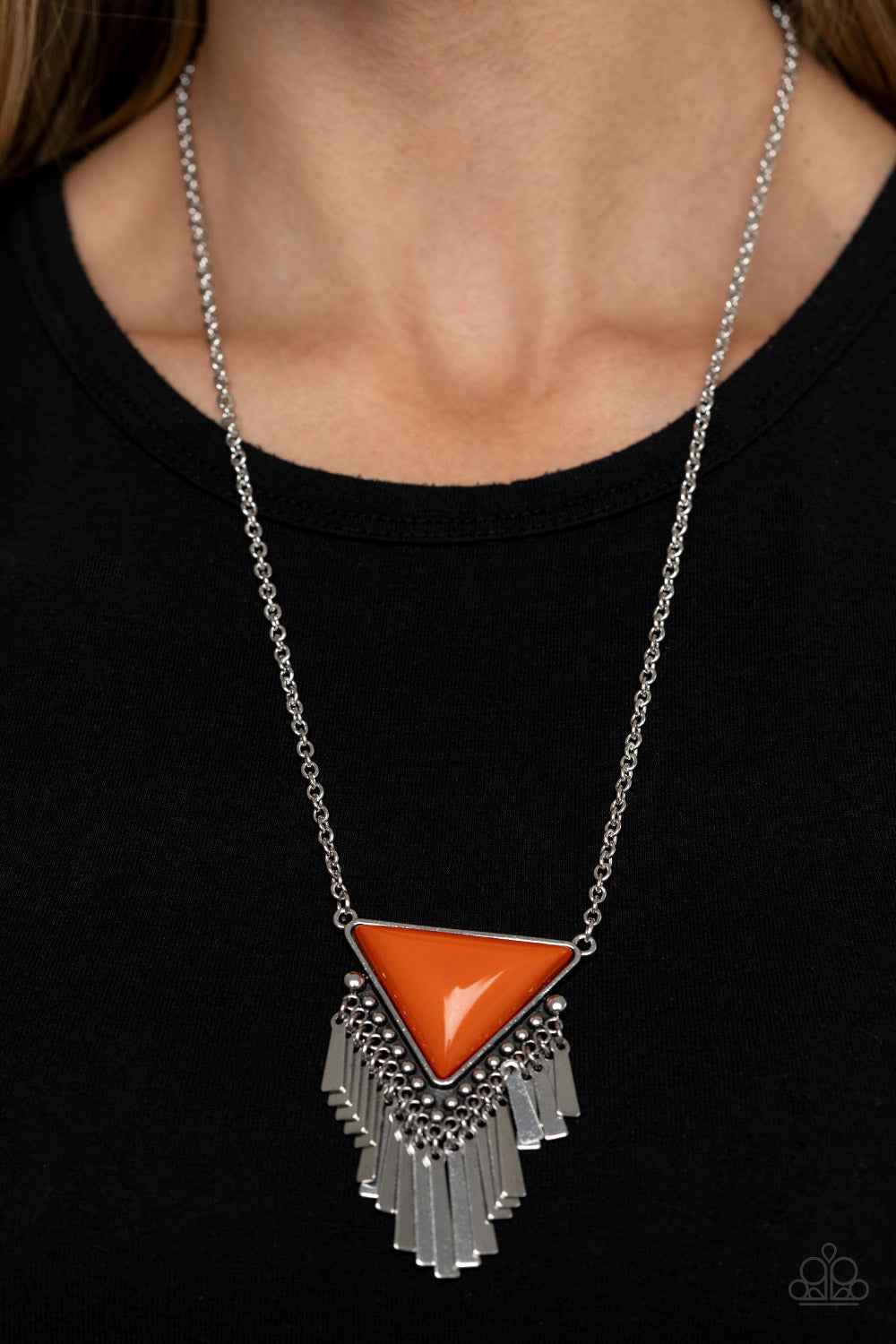 Paparazzi Accessories: Badlands Bonanza - Orange Necklace