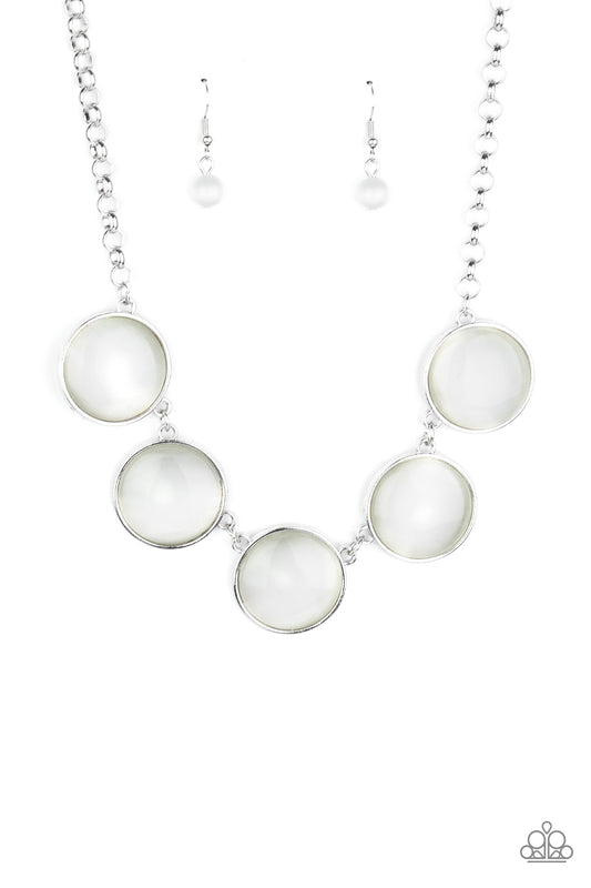 Paparazzi Accessories: Ethereal Escape - White Necklace