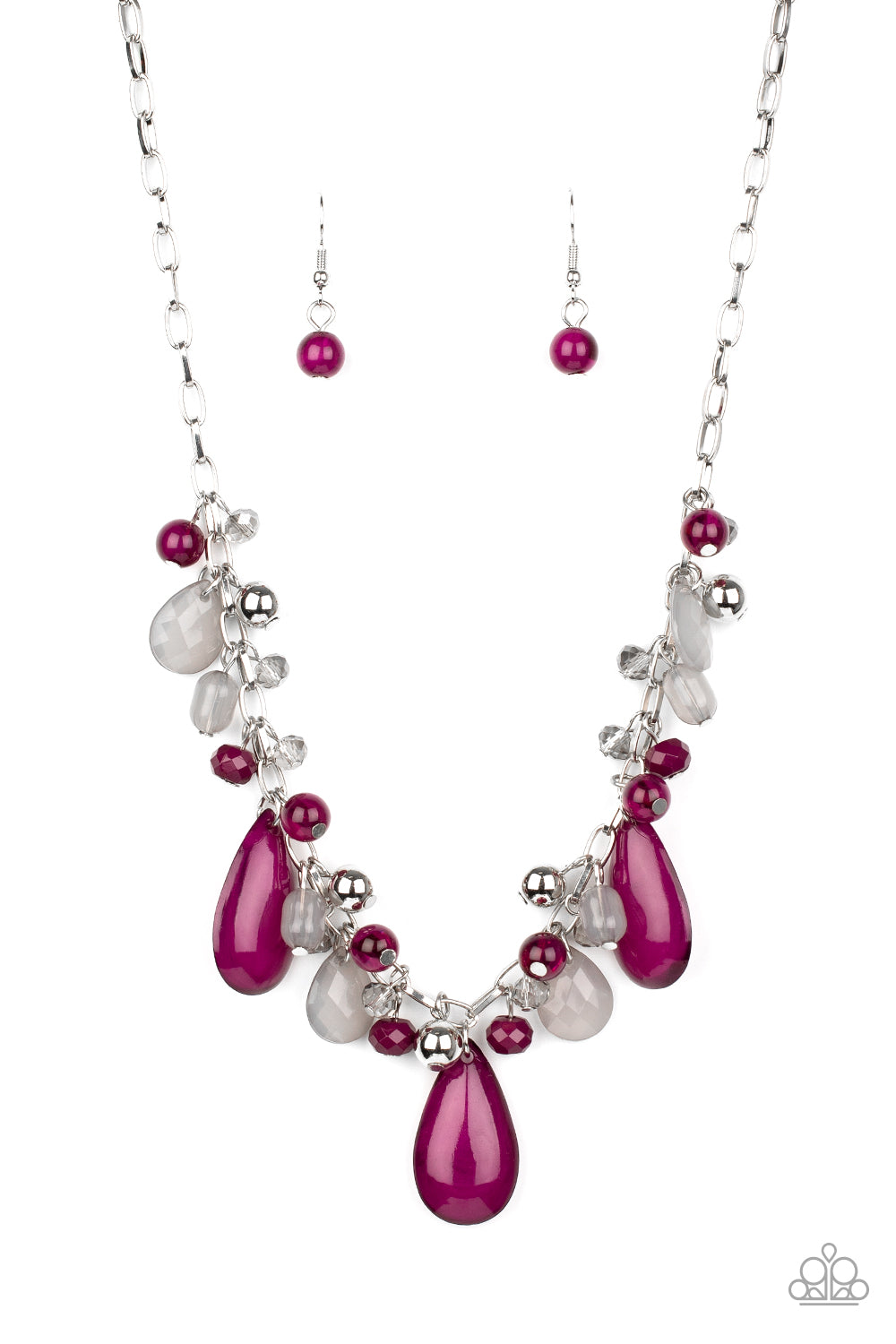 Paparazzi Accessories: Seaside Solstice - Purple Necklace