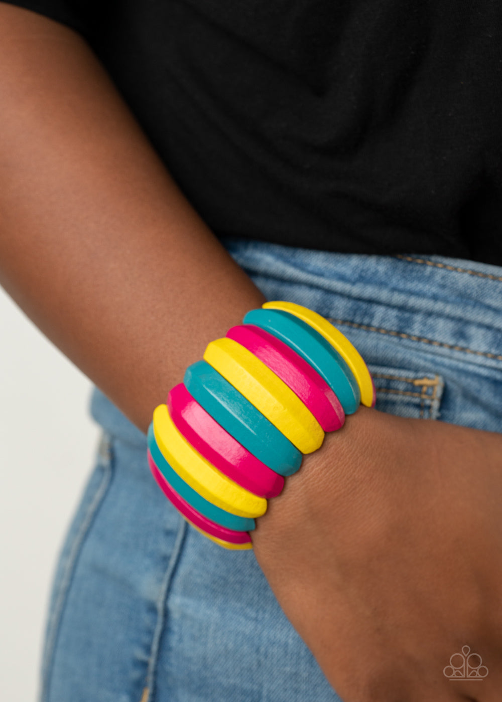 Paparazzi Accessories: Colorfully Congo - Multi Bracelet