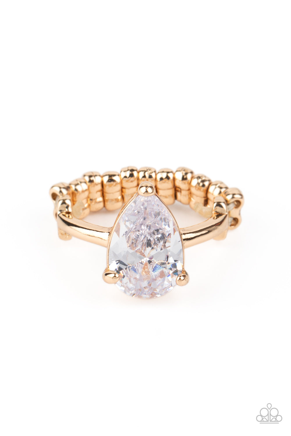 Paparazzi Accessories: Vintage Engagement - Gold Ring