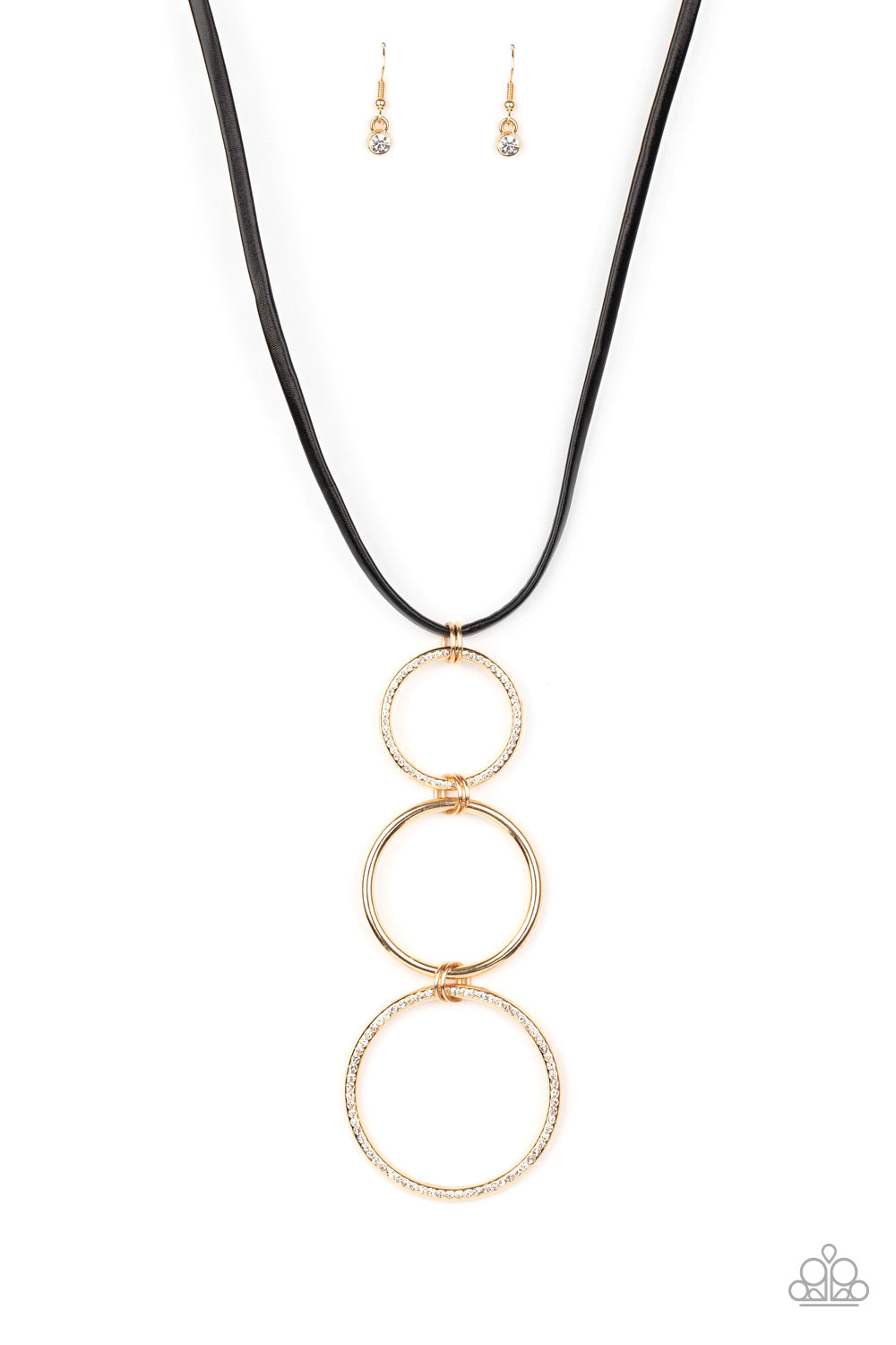 Paparazzi Accessories: Curvy Couture - Gold Necklace