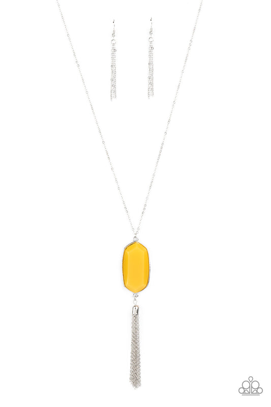 Paparazzi Accessories: Got A Good Thing GLOWING - Yellow Neckace