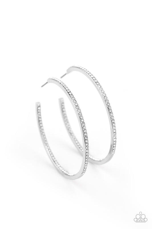 Paparazzi Accessories: Marquee Magic - White Earring